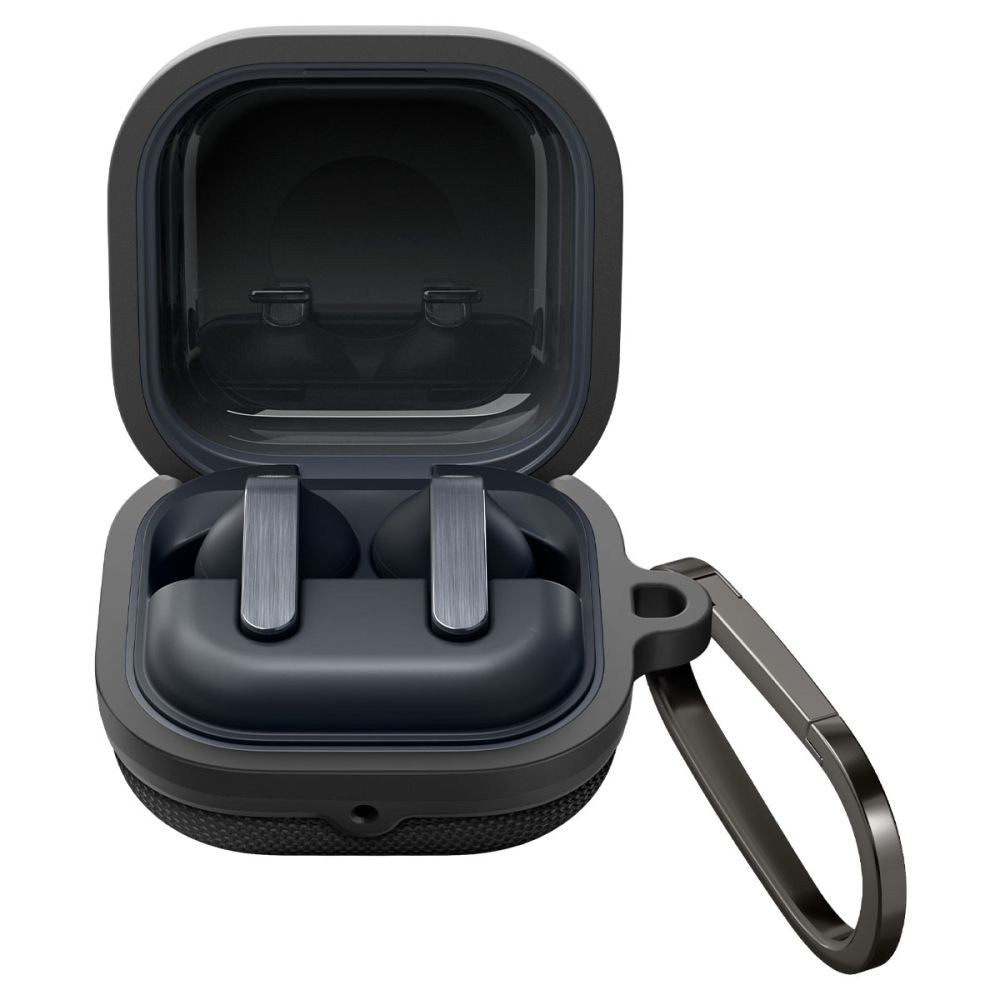 Spigen Classic Fit deksel for Samsung Galaxy Buds4 / Buds4 Pro, Matt Svart ACS11203