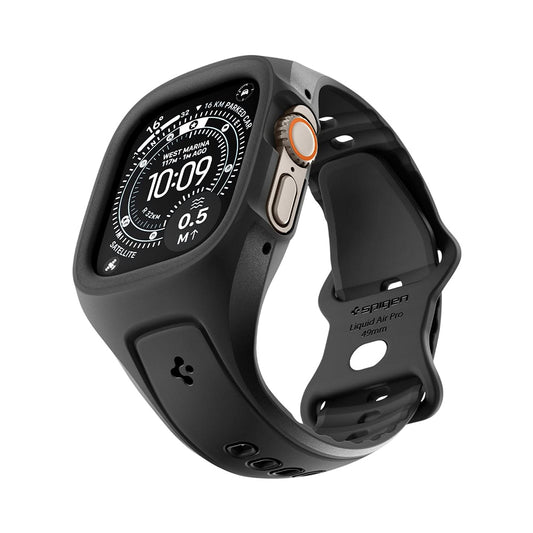 Spigen Liquid Air Pro deksel for Apple Watch Ultra Series, svart ACS05463