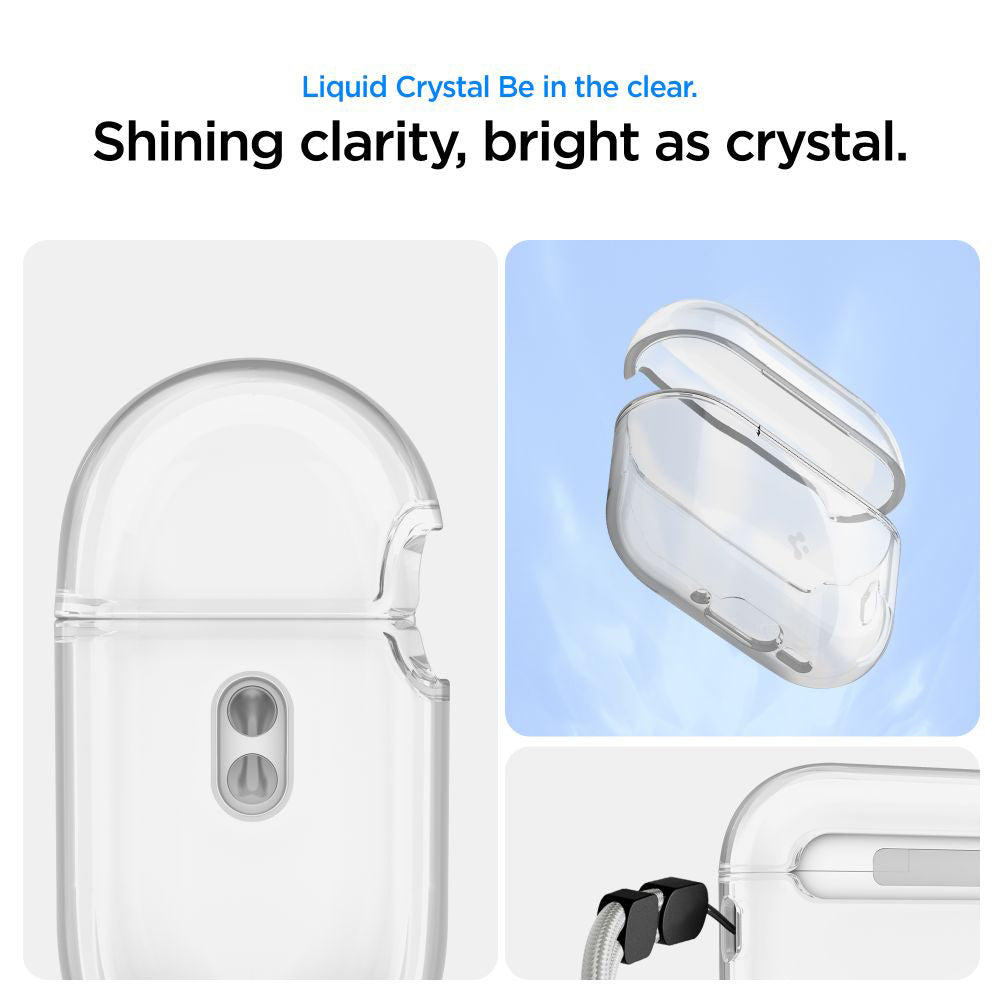 Spigen Liquid Crystal deksel for Apple AirPods Pro 3, Transparent ACS10019