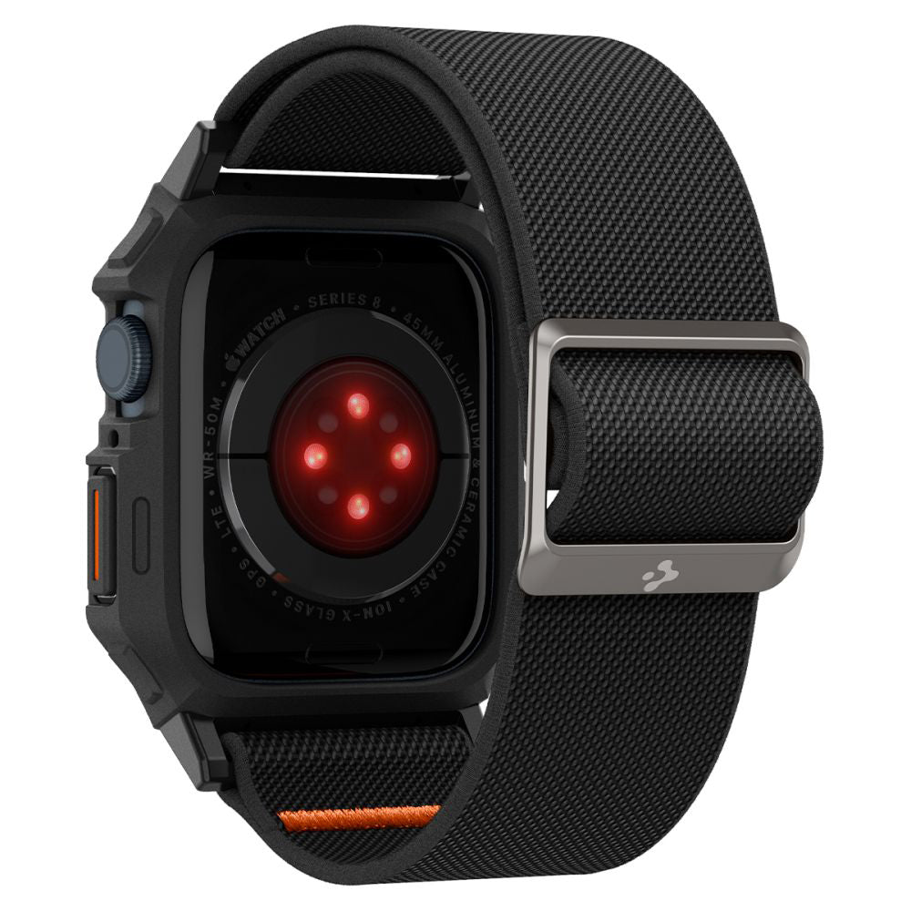 Spigen Lite Fit Pro deksel for Apple Watch 44mm Series, Matt Svart ACS07103