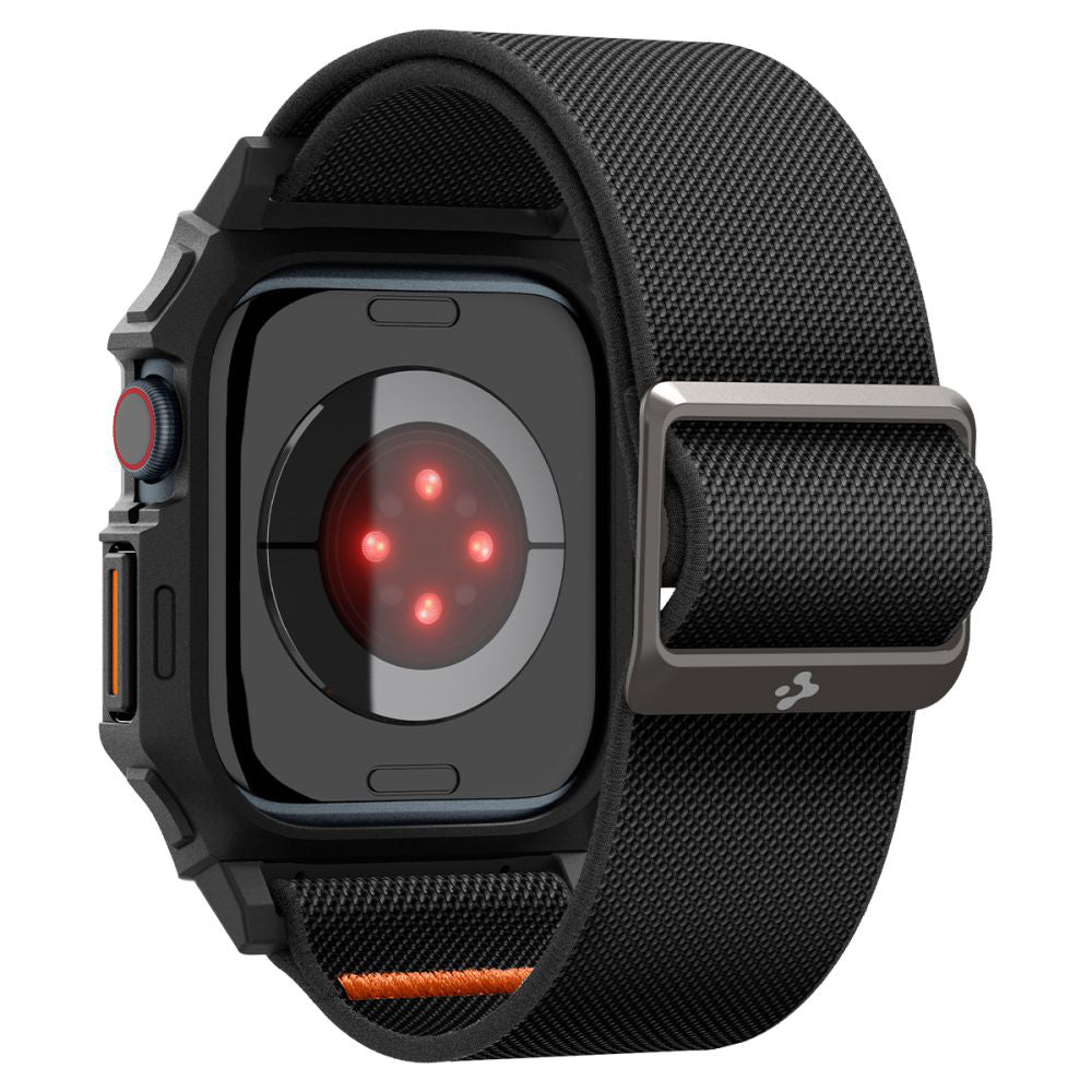 Spigen Lite Fit Pro deksel for Apple Watch Series 10 42mm, Matt Svart ACS08594