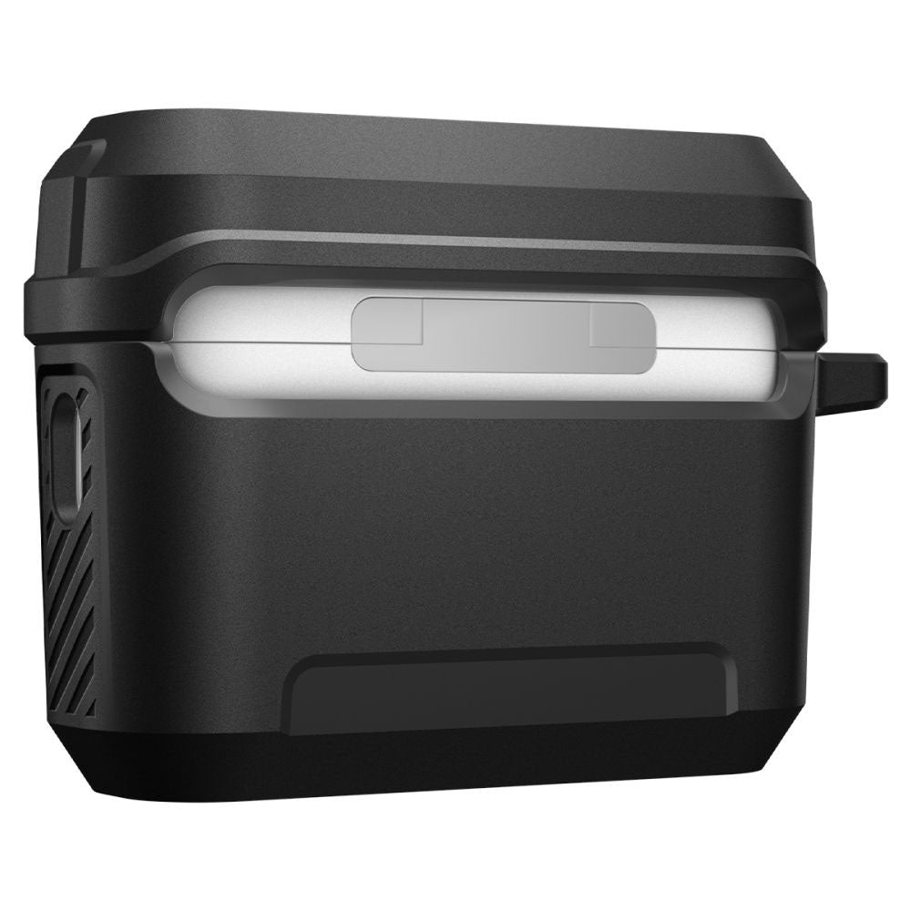 Spigen Lock Fit-deksel for Apple AirPods Pro 3, Matt Svart ACS09825