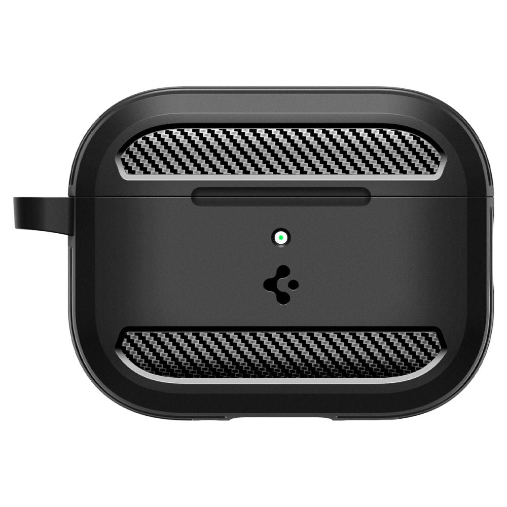 Spigen Rugged Armor deksel for Apple AirPods Pro 3, Matt Svart ACS09822
