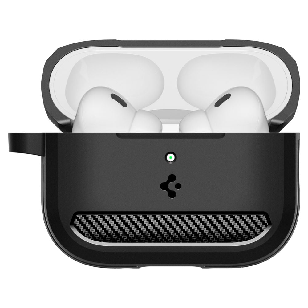 Spigen Rugged Armor deksel for Apple AirPods Pro 3, Matt Svart ACS09822