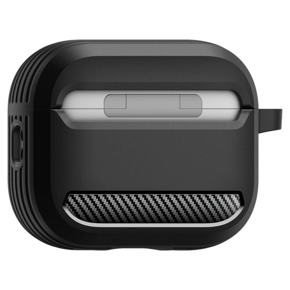 Spigen Rugged Armor deksel for Apple AirPods Pro 3, Matt Svart ACS09822