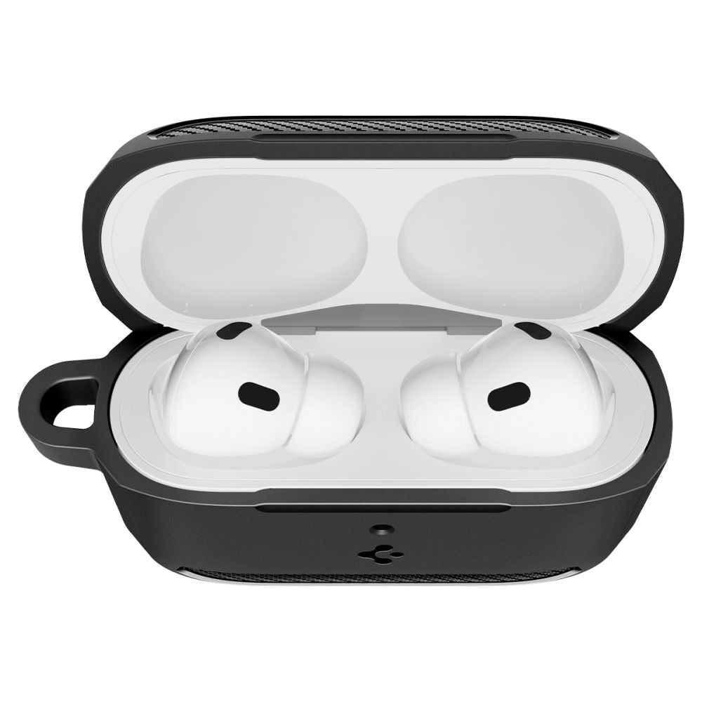 Spigen Rugged Armor deksel for Apple AirPods Pro 3, Matt Svart ACS09822