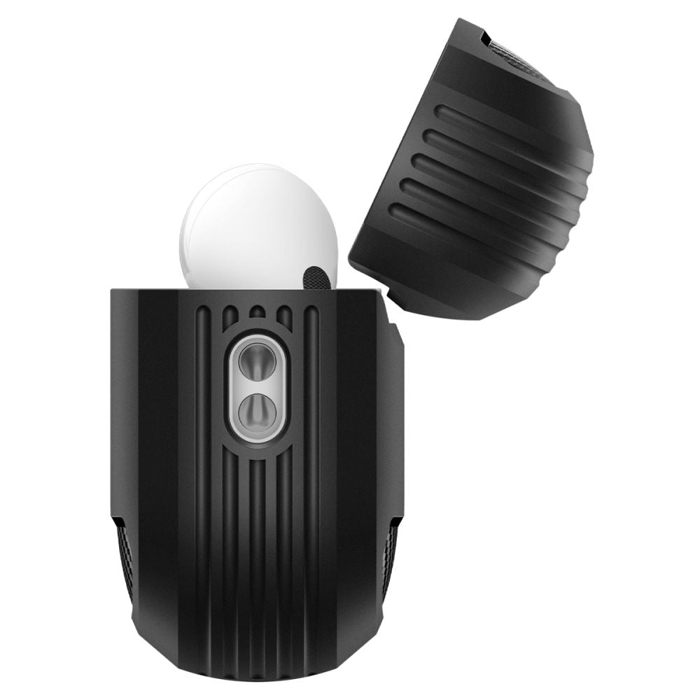 Spigen Rugged Armor deksel for Apple AirPods Pro 3, Matt Svart ACS09822