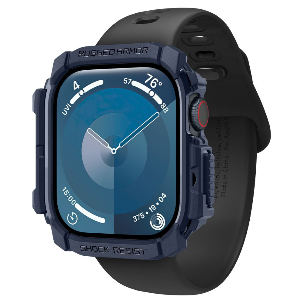 Spigen Rugged Armor deksel for Apple Watch Series 10 / 11 46mm, Marineblå ACS08599