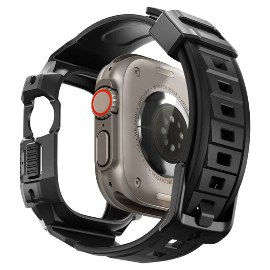 Spigen Rugged Armor Pro deksel for Apple Watch Ultra Series, Svart