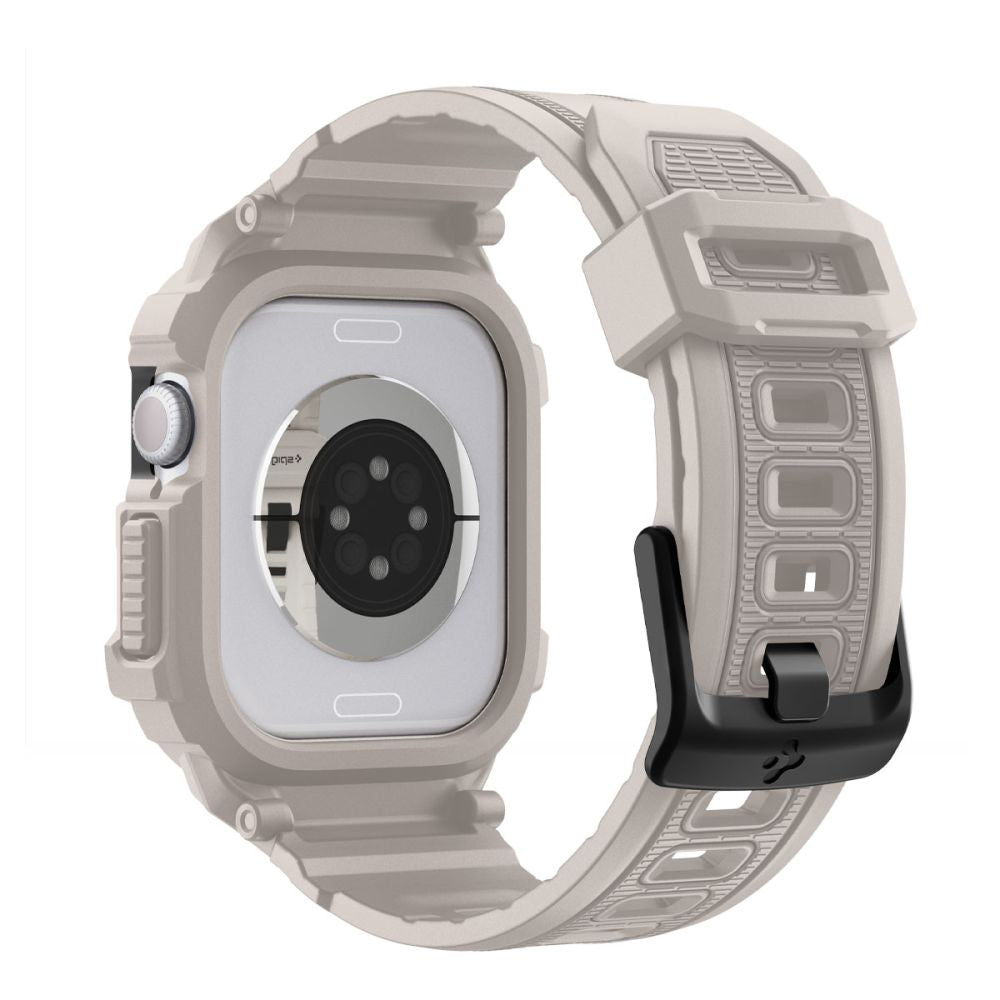 Spigen Rugged Armor Pro V2 deksel for Apple Watch Series 10 / 11 42mm, Beige