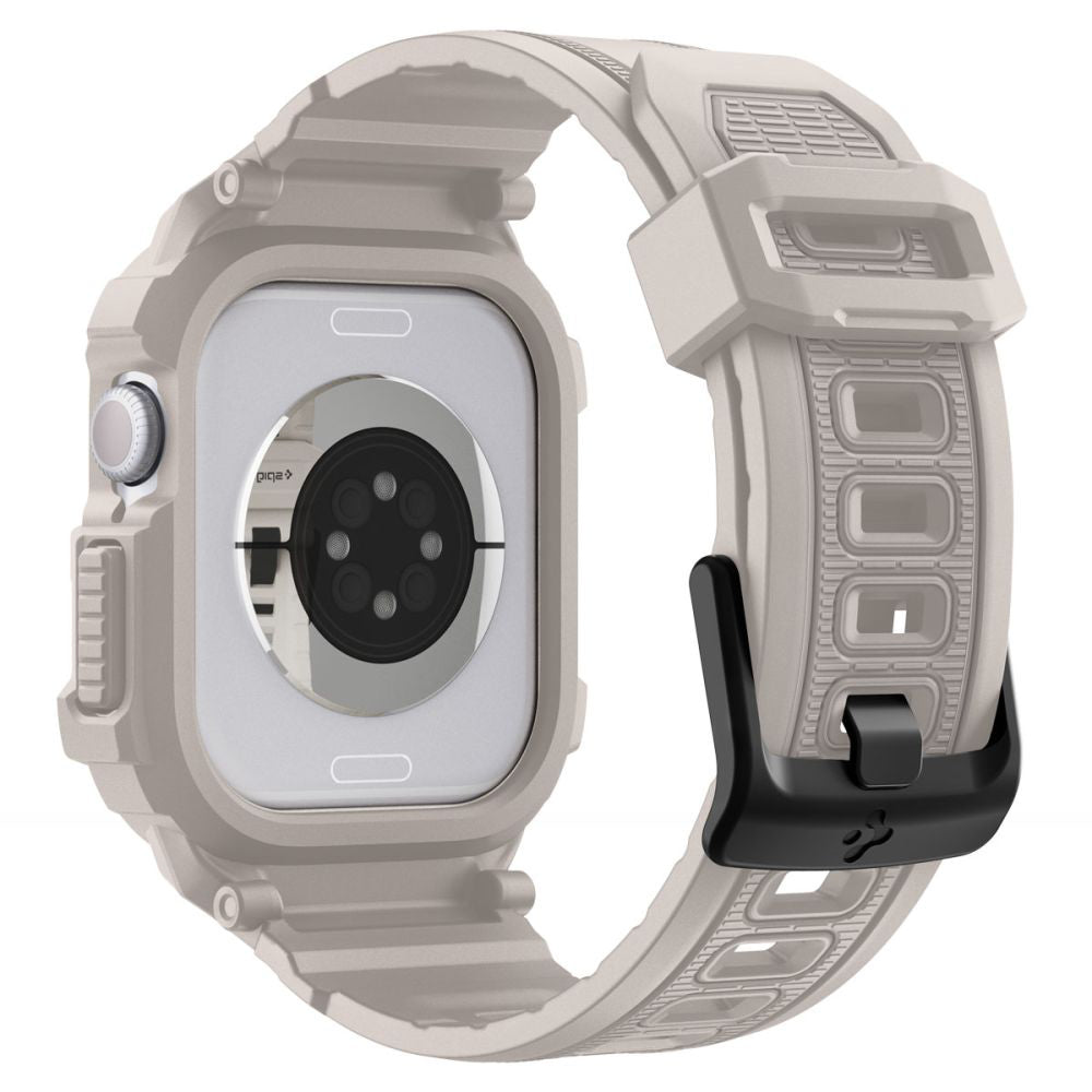 Spigen Rugged Armor Pro V2 deksel for Apple Watch Series 10 / 11 46mm, Beige ACS10506