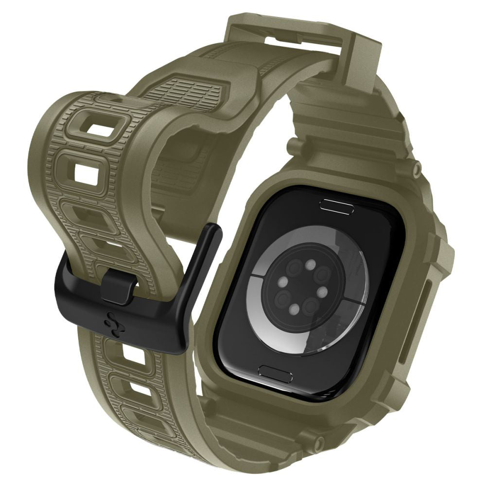 Spigen Rugged Armor Pro V2 deksel for Apple Watch Series 10 / 11 46mm, Khaki