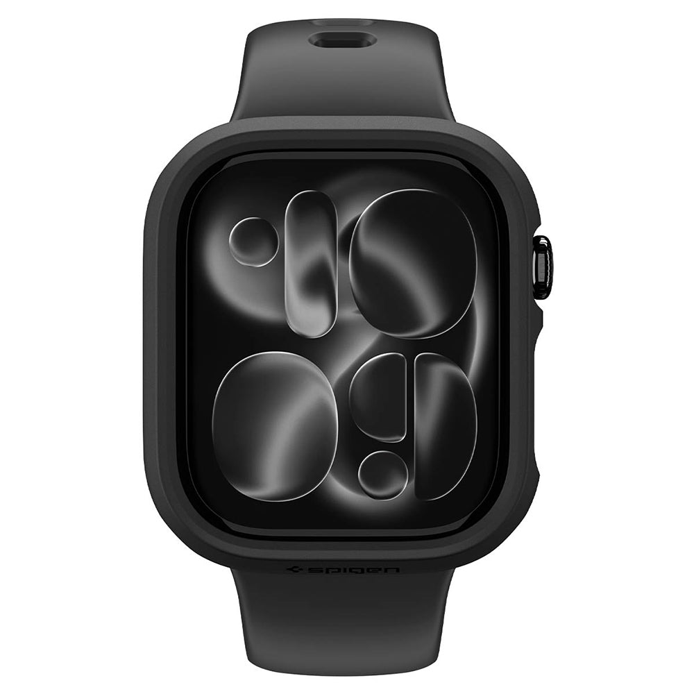 Spigen Thin Fit deksel for Apple Watch 12 42mm, svart ACS11880