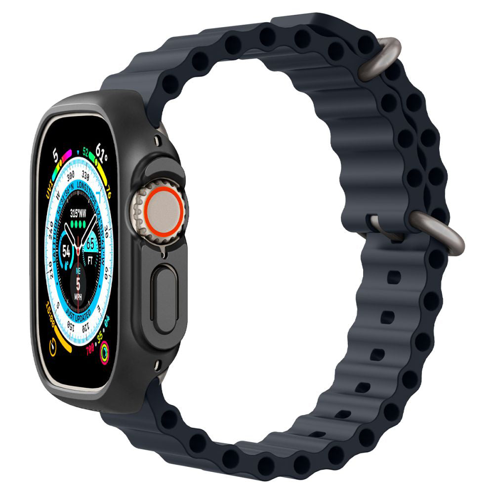 Spigen Thin Fit deksel for Apple Watch Ultra Series, Svart ACS05458