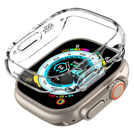Spigen Thin Fit deksel for Apple Watch Ultra Series, Transparent ACS05917