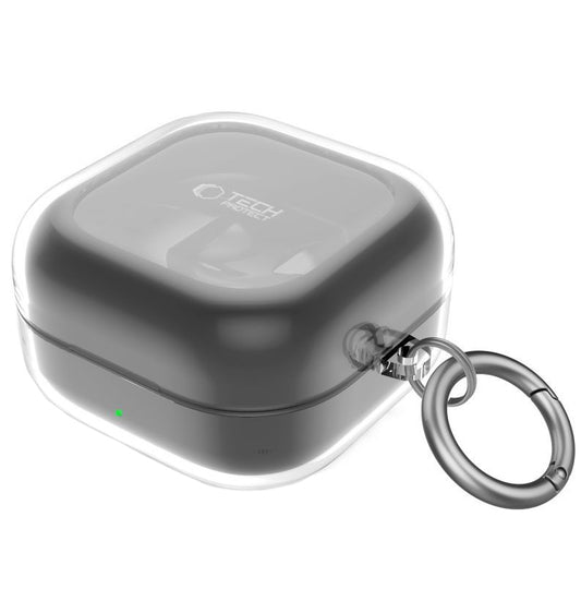 Tech-Protect Flexair deksel for Samsung Galaxy Buds4 / Buds4 Pro, Transparent