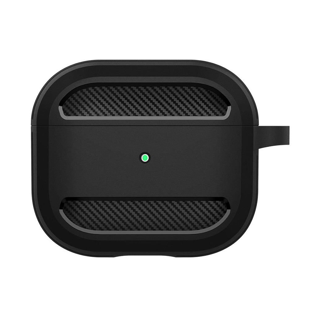 Techsuit Carbon-etui for Apple AirPods 3, Grå