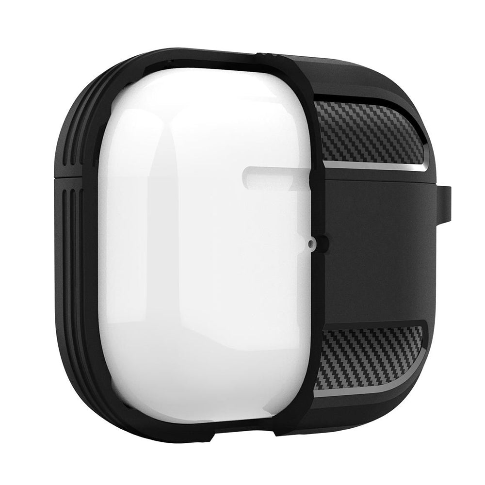Techsuit Carbon-etui for Apple AirPods 3, Grå