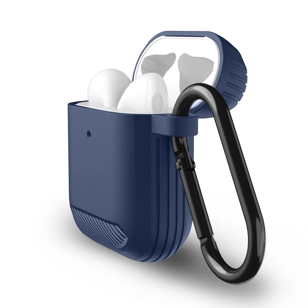 Techsuit Carbon-etui for Apple AirPods Gen 2 / Gen 1, Rosa