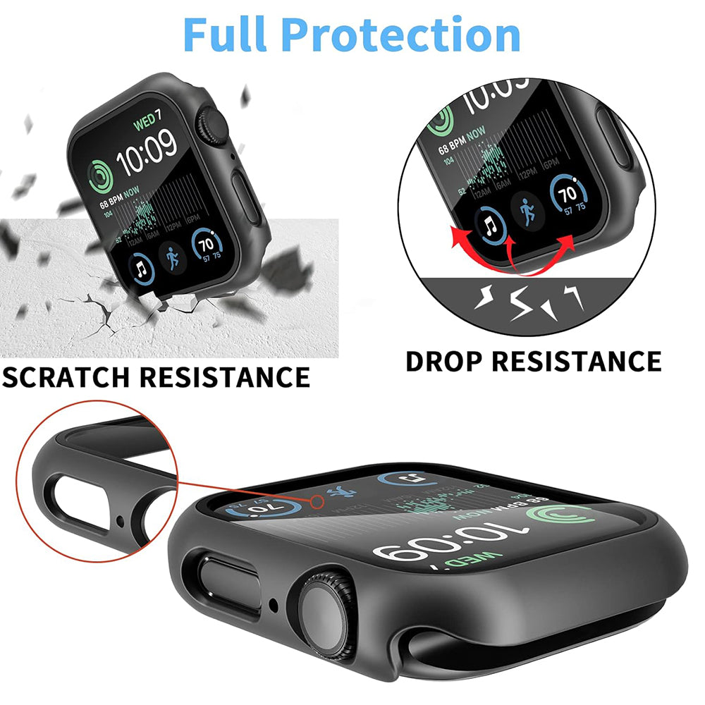 Techsuit Defense360 Pro deksel for Apple Watch 40mm Series, svart