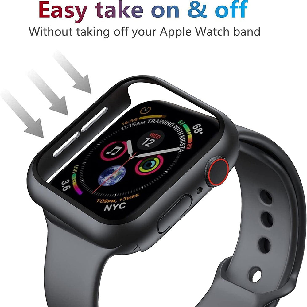 Techsuit Defense360 Pro deksel for Apple Watch 40mm Series, svart