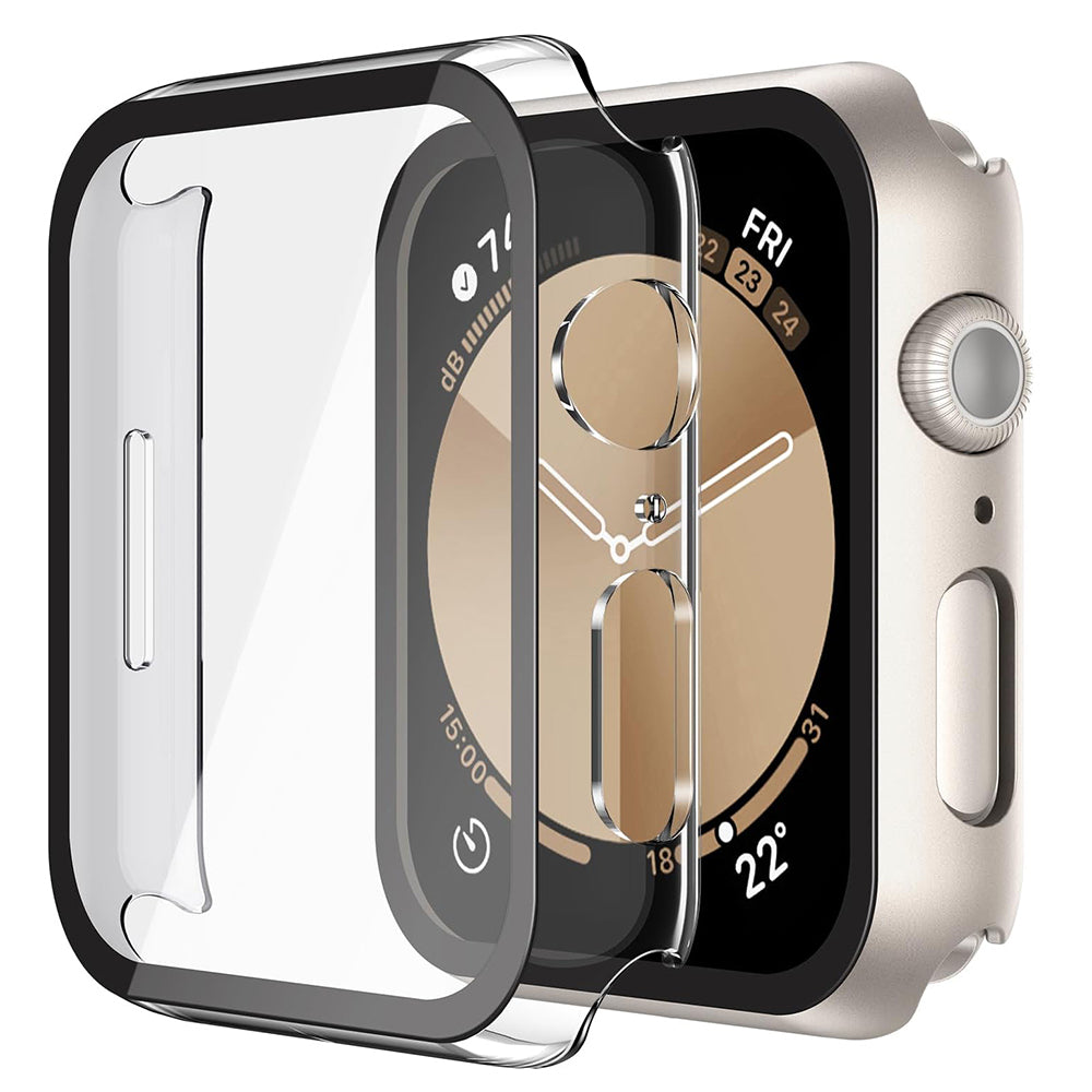 Techsuit Defense360 Pro deksel for Apple Watch 40mm Series, Transparent