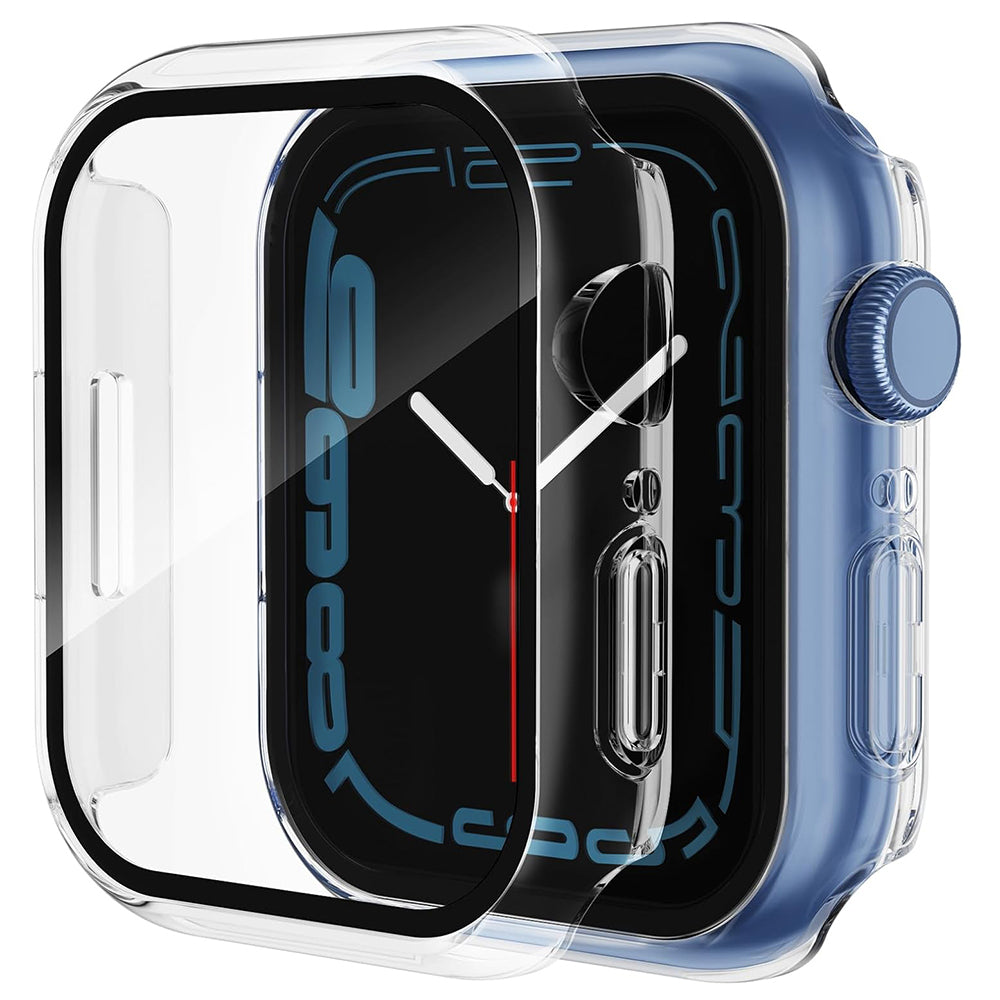 Techsuit Defense360 Pro deksel for Apple Watch 7 41mm Series, Transparent