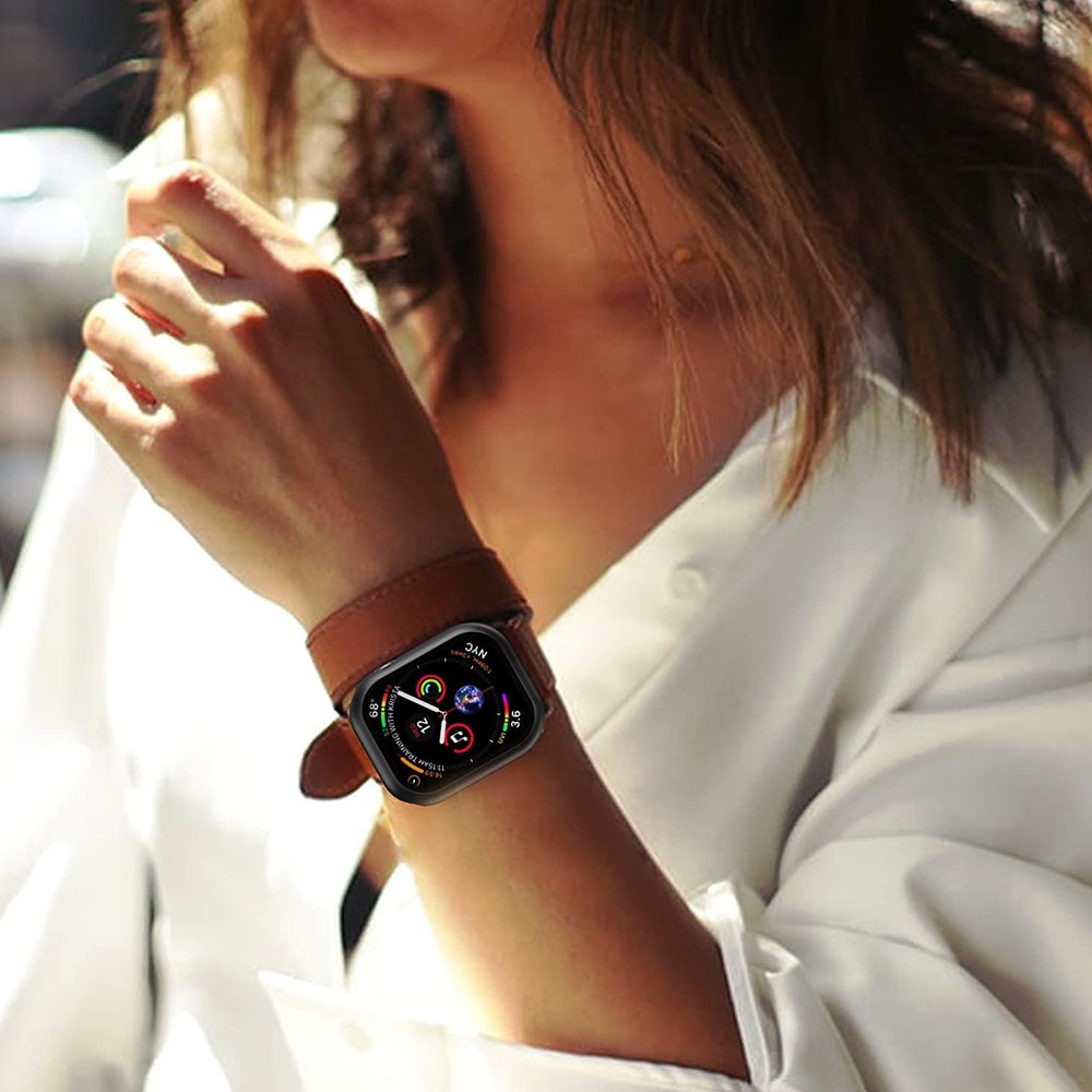 Techsuit Defense360 Pro deksel for Apple Watch 7 45mm Series, svart