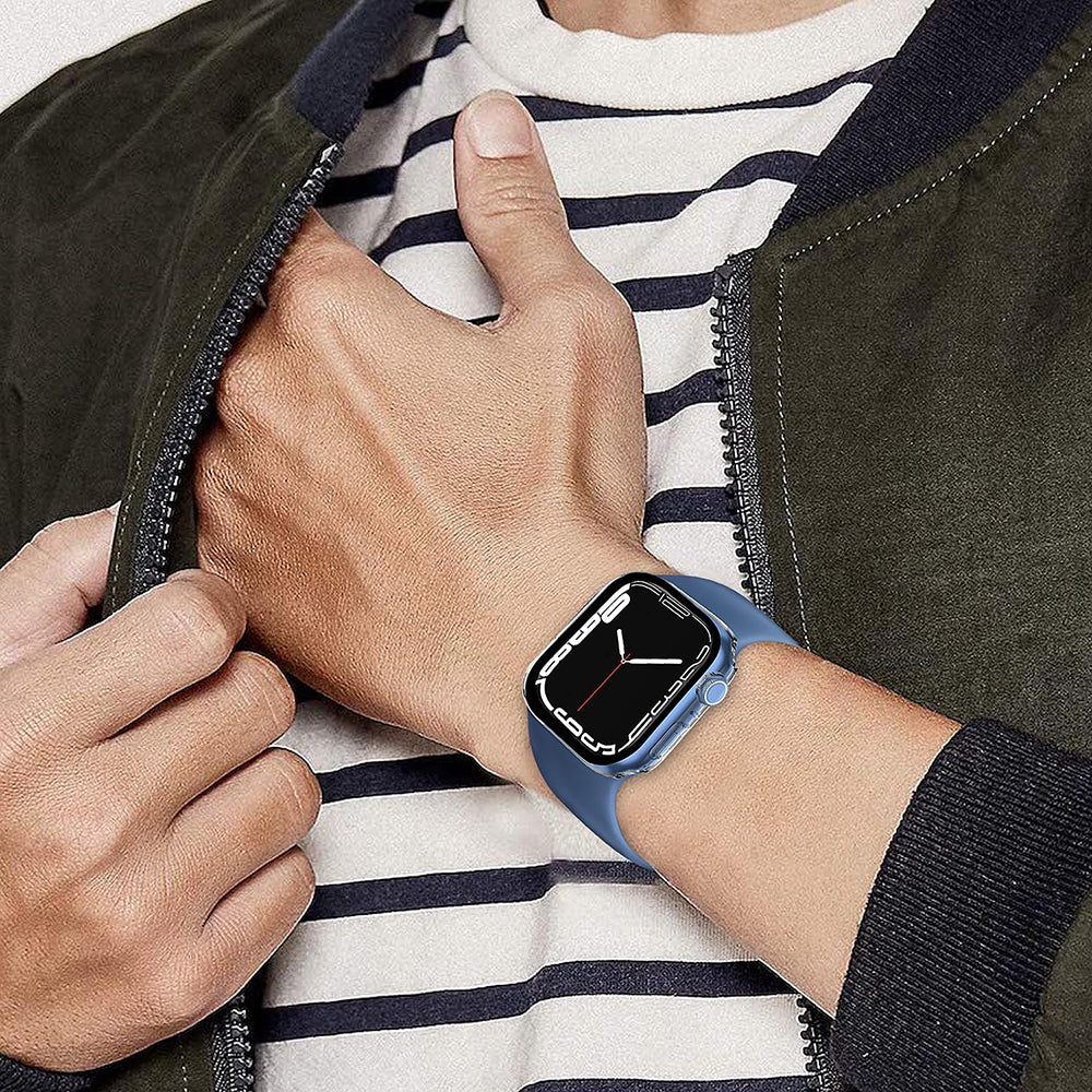 Techsuit Defense360 Pro deksel for Apple Watch 7 45mm Series, Transparent