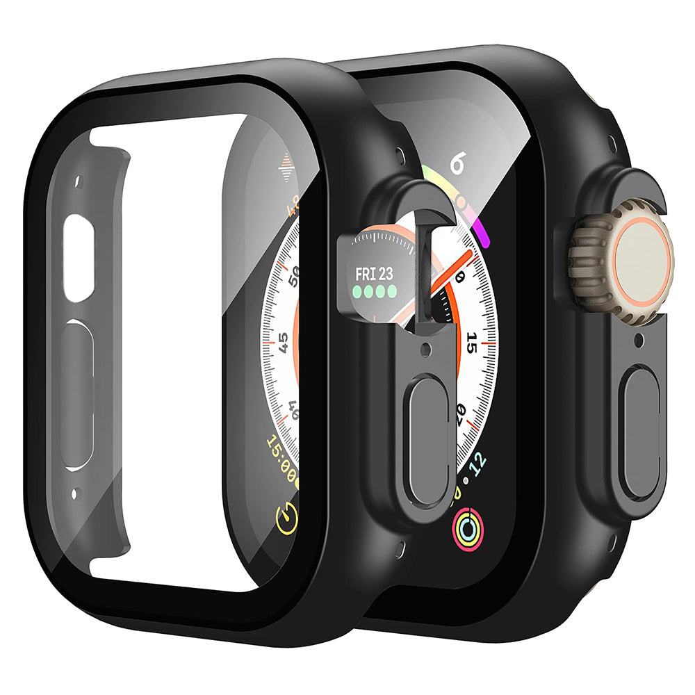 Techsuit Defense360 Pro deksel for Apple Watch Ultra Series, svart
