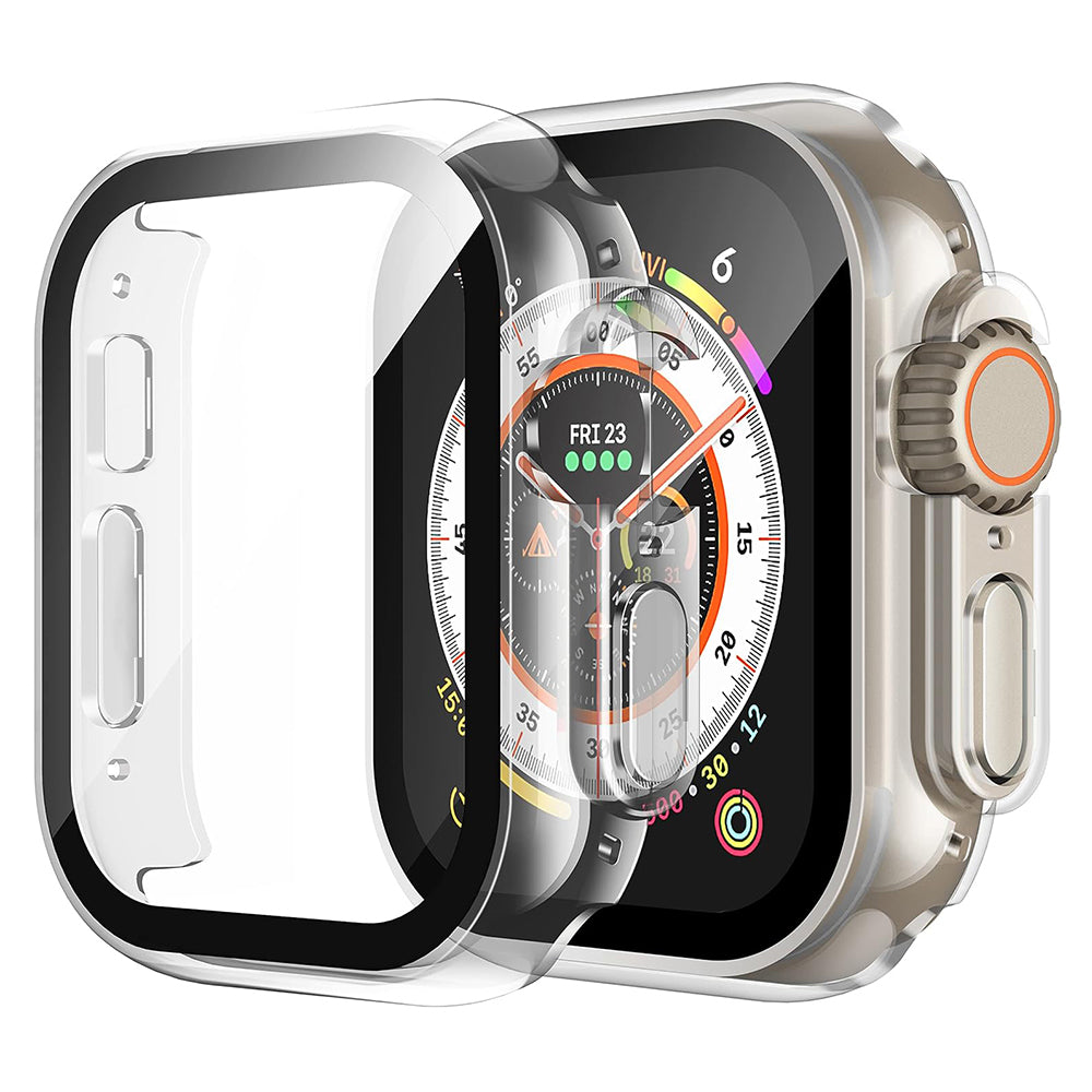 Techsuit Defense360 Pro deksel for Apple Watch Ultra Series, gjennomsiktig