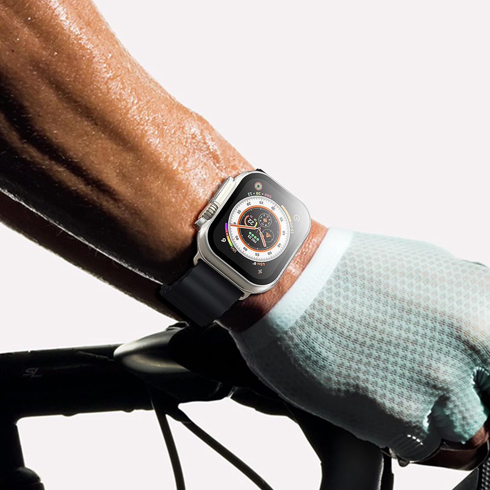 Techsuit Defense360 Pro deksel for Apple Watch Ultra Series, gjennomsiktig