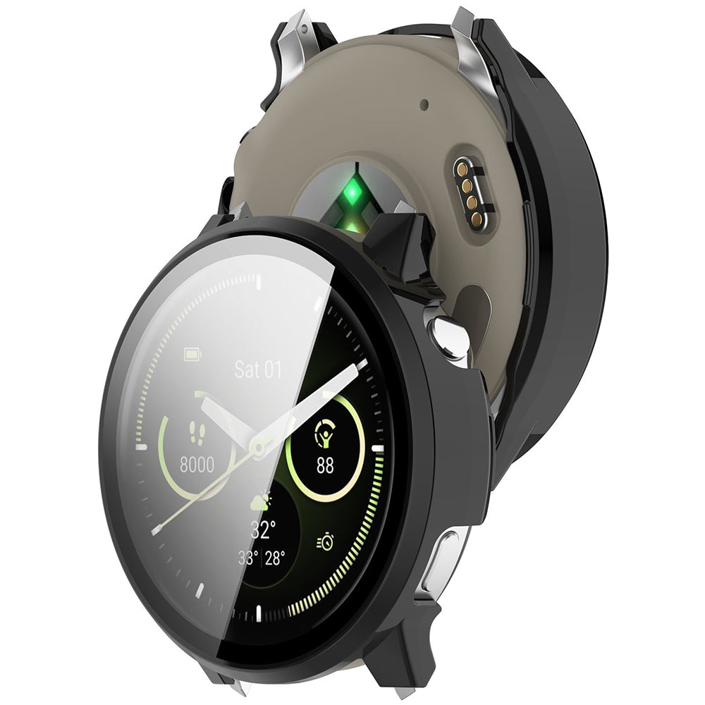 Techsuit Defense360 Pro deksel for Garmin Venu 4 41mm, Svart