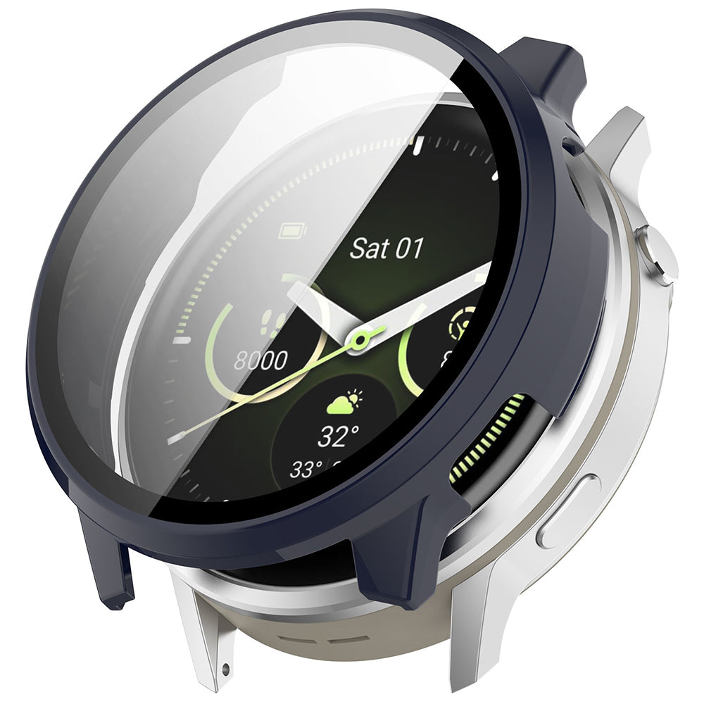 Techsuit Defense360 Pro deksel for Garmin Venu 4 45mm, Marineblå