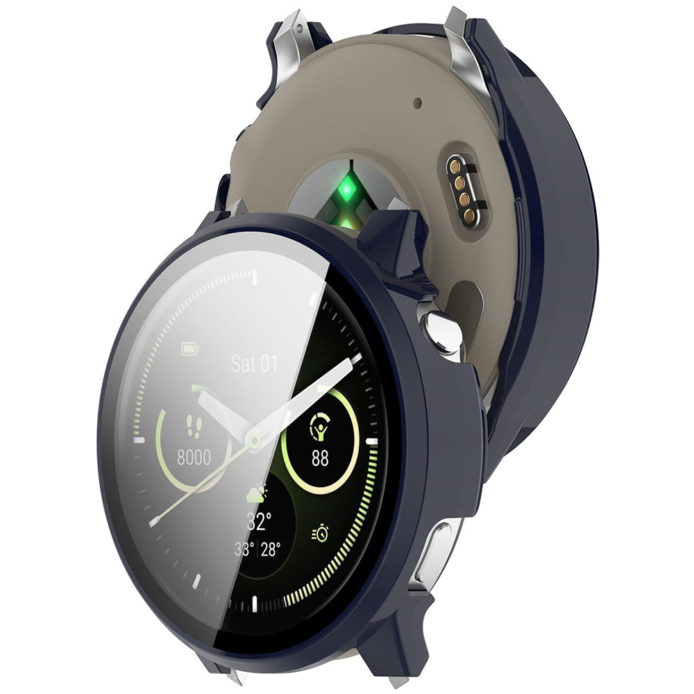 Techsuit Defense360 Pro deksel for Garmin Venu 4 45mm, Marineblå
