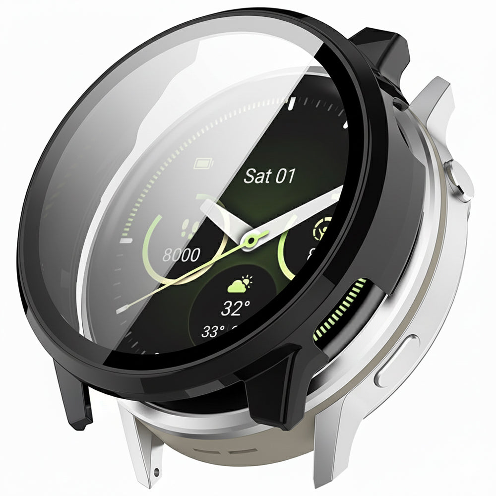Techsuit Defense360 Pro deksel for Garmin Venu 4 45mm, Svart
