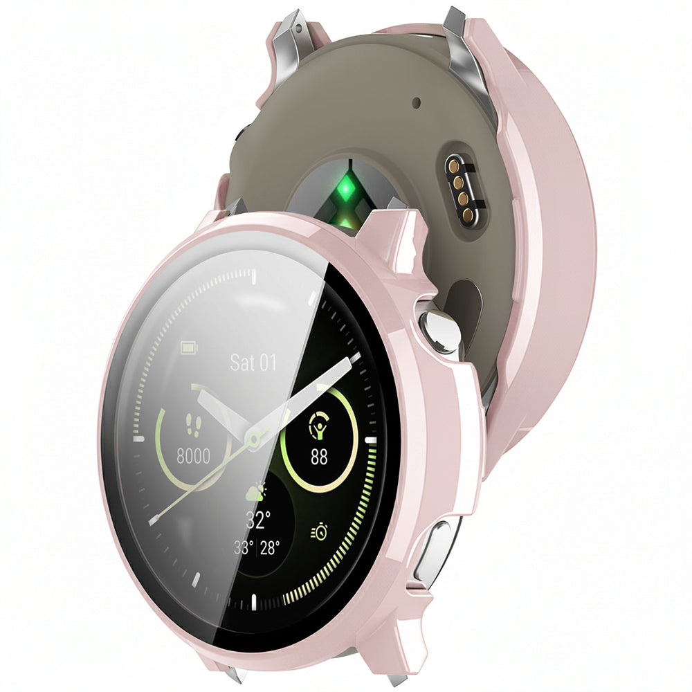 Techsuit Defense360 Pro deksel for Garmin Venu 4 45mm, Rosa