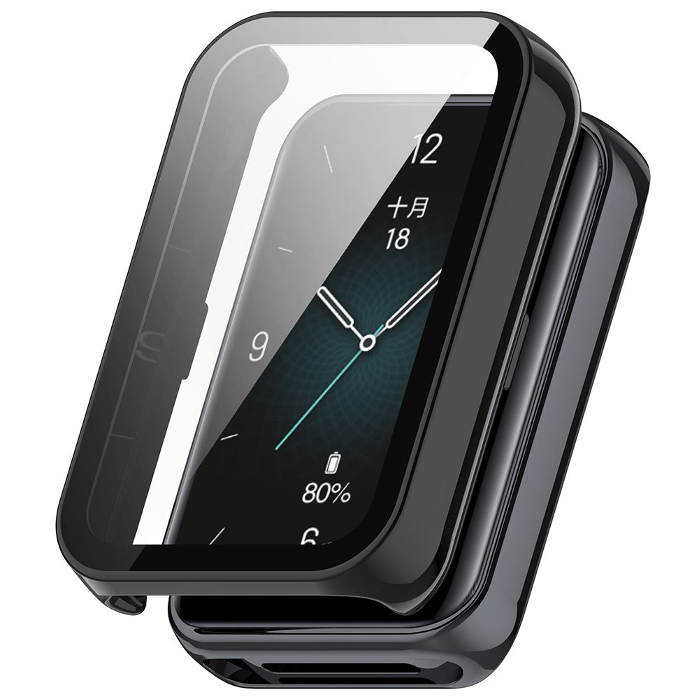Techsuit Defense360 Pro deksel for Honor Band 10 / Band 9, Svart