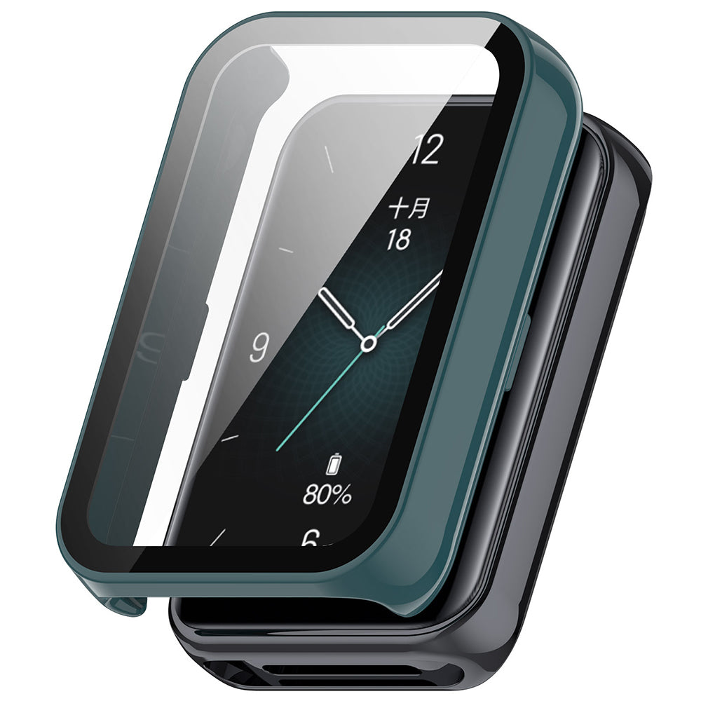 Techsuit Defense360 Pro deksel for Honor Band 10 / Band 9, Grønn