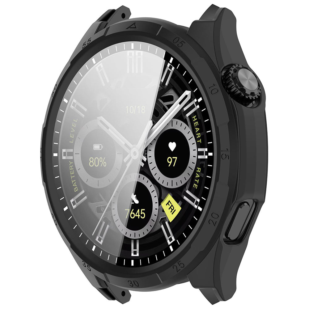 Techsuit Defense360 Pro-deksel til Honor Watch 6, svart