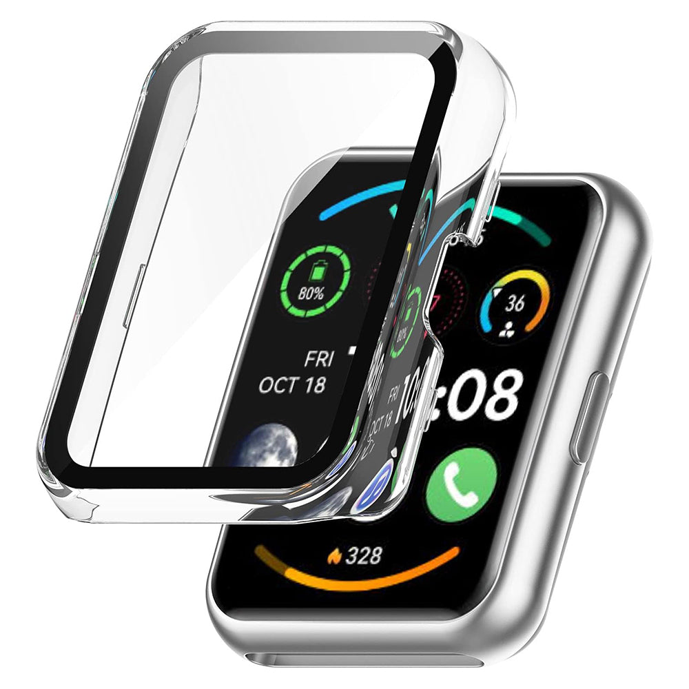 Techsuit Defense360 Pro deksel for Huawei Watch Fit 2, Transparent