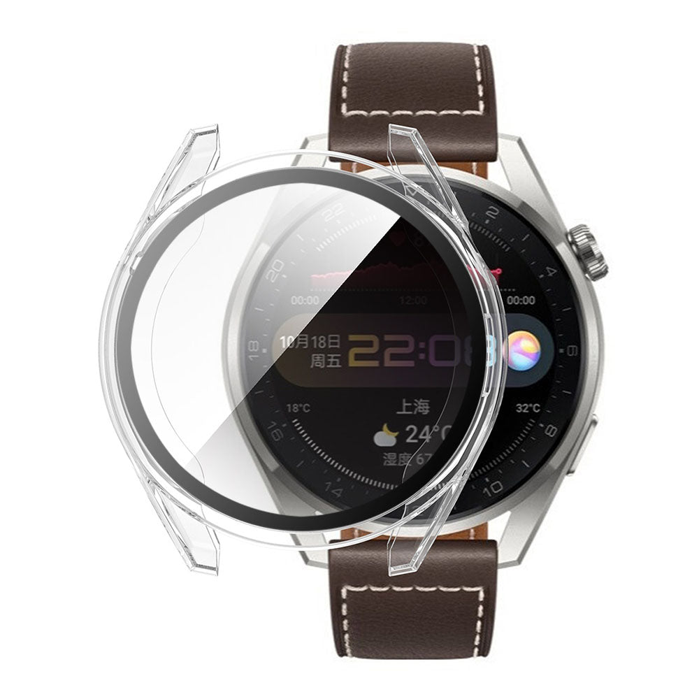 Techsuit Defense360 Pro deksel for Huawei Watch 3 Pro, Transparent
