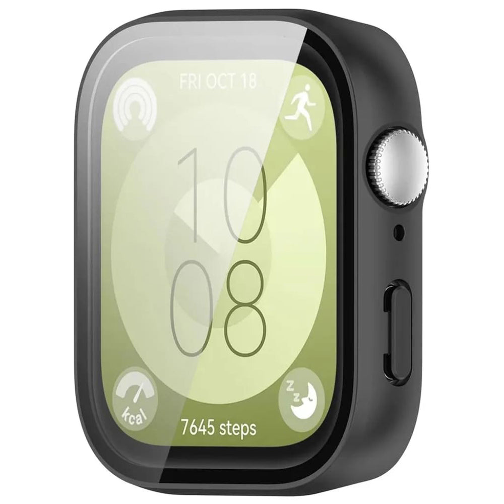 Techsuit Defense360 Pro deksel for Huawei Watch Fit 3, svart