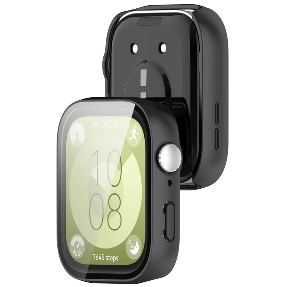 Techsuit Defense360 Pro deksel for Huawei Watch Fit 3, svart