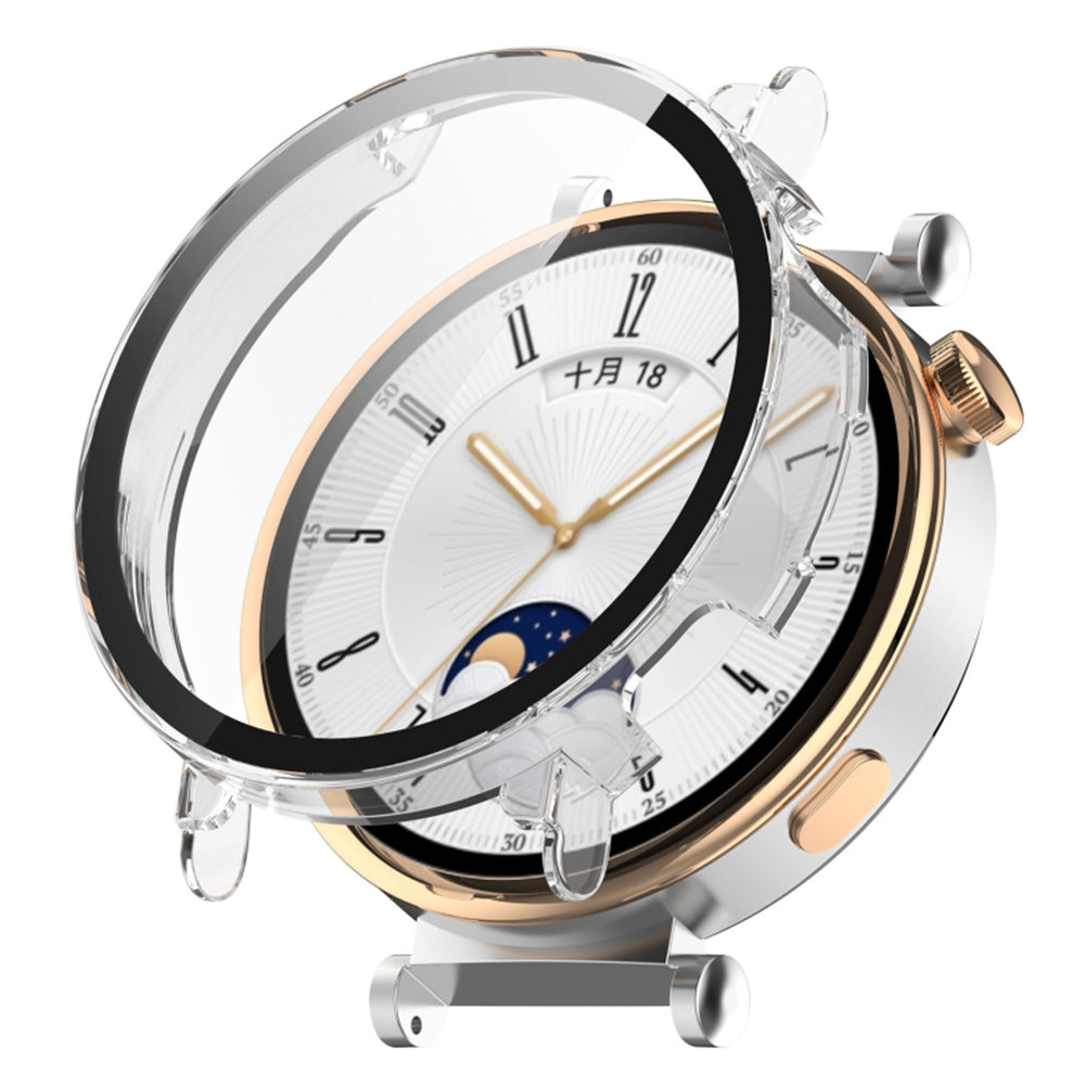 Techsuit Defense360 Pro deksel for Huawei Watch GT 4 41mm, Transparent