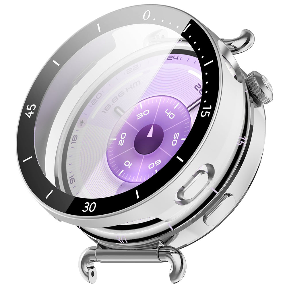 Techsuit Defense360 Pro Bezel deksel for Huawei Watch GT 6 41mm, Sølv