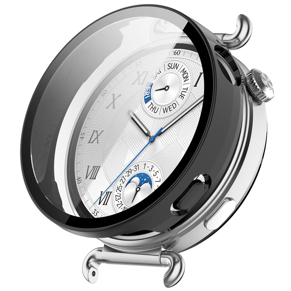 Techsuit Defense360 Pro deksel for Huawei Watch GT 6 41mm, Matt Svart