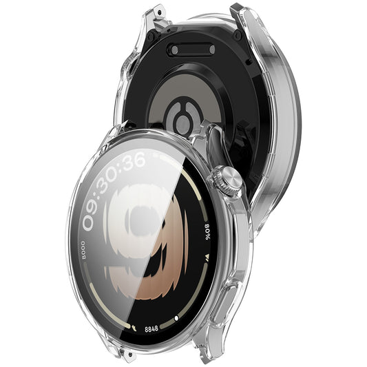 Techsuit Defense360 Pro deksel for Oppo Watch S / OnePlus Watch Lite, Gjennomsiktig