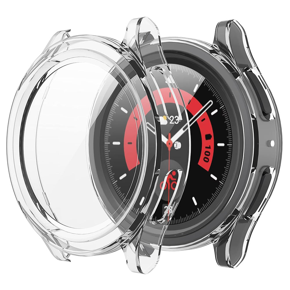 Techsuit Defense360 Pro deksel for Samsung Galaxy Watch5 Pro 45mm, Transparent