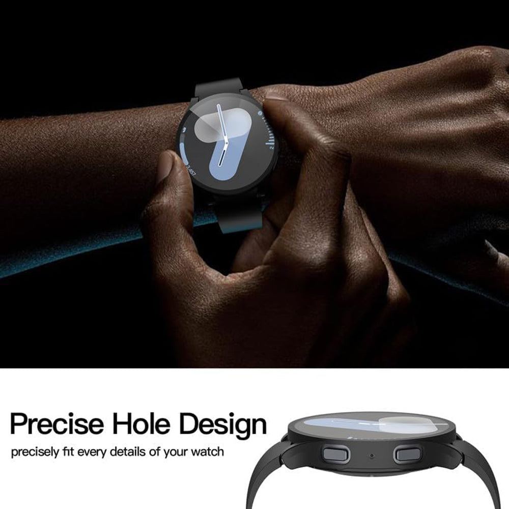 Techsuit Defense360 Pro deksel for Samsung Galaxy Watch7 40mm, svart